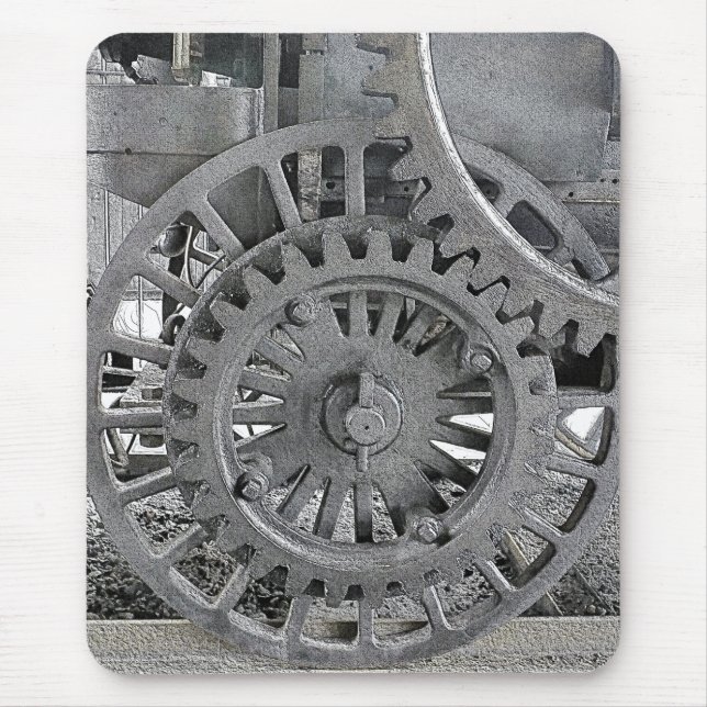 STEAM TRAINS  MOUSE MAT (Front)