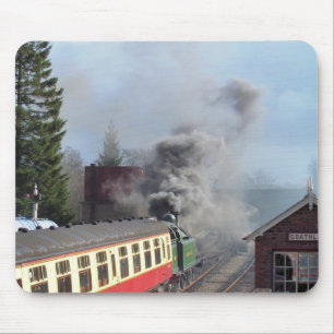 STEAM TRAINS MOUSE MAT