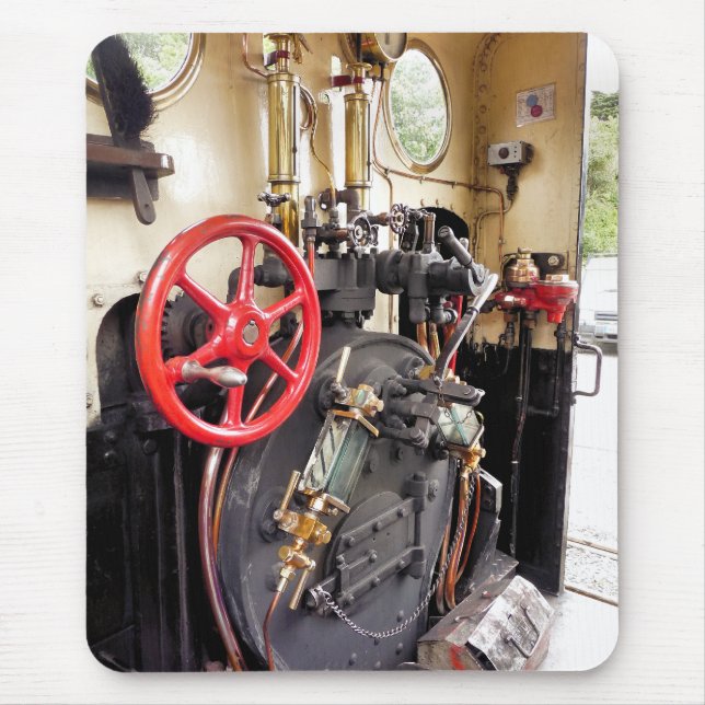STEAM TRAINS MOUSE MAT (Front)