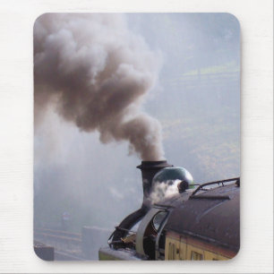 STEAM TRAINS MOUSE MAT