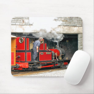STEAM TRAINS MOUSE MAT