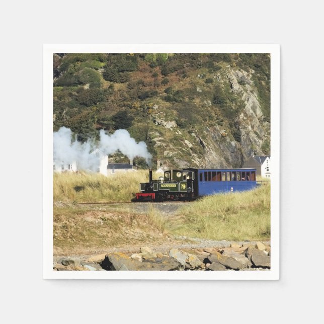 STEAM TRAINS NAPKIN (Front)