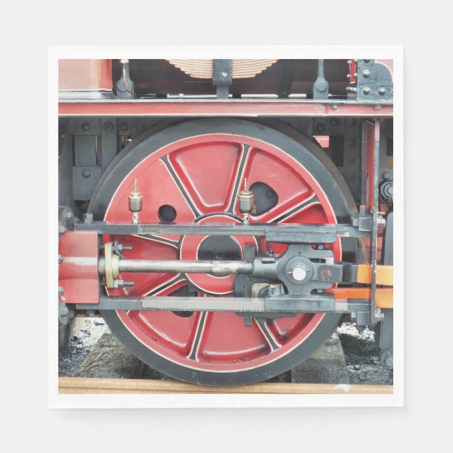 STEAM TRAINS NAPKIN (Front)