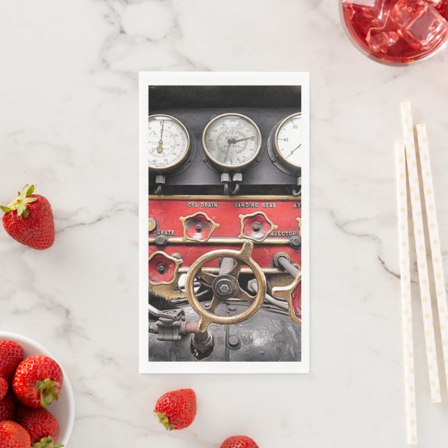 STEAM TRAINS NAPKIN (Insitu)