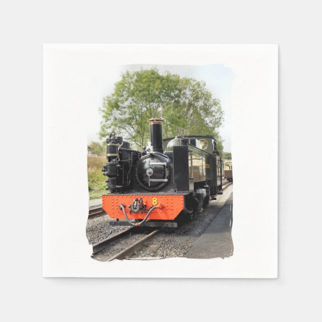 STEAM TRAINS NAPKIN (Front)