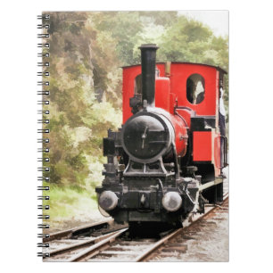 STEAM TRAINS NOTEBOOK
