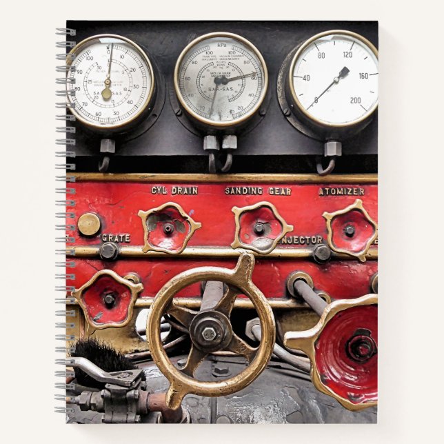STEAM TRAINS  NOTEBOOK (Front)