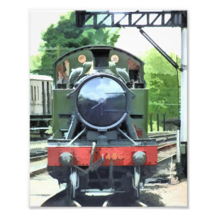 STEAM TRAINS PHOTO PRINT
