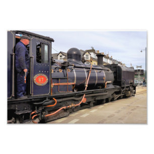 STEAM TRAINS PHOTO PRINT
