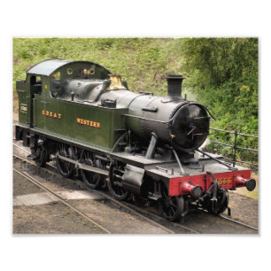 STEAM TRAINS PHOTO PRINT