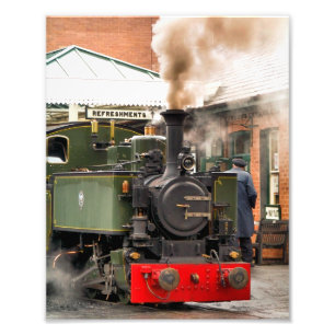 STEAM TRAINS PHOTO PRINT