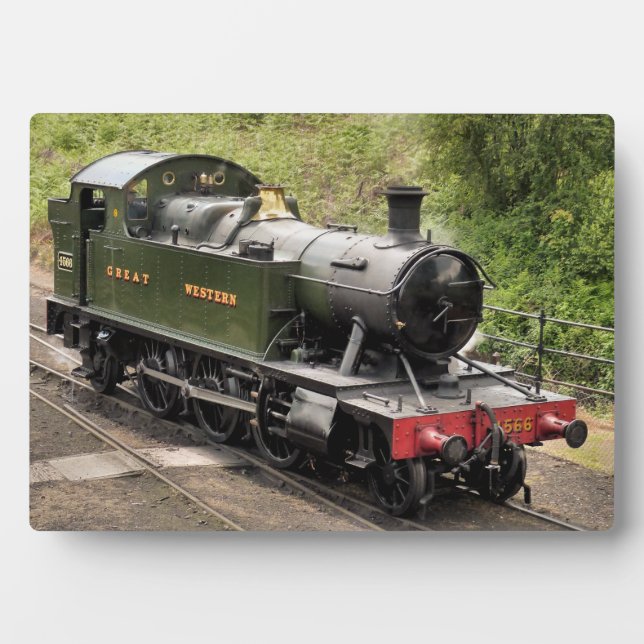 STEAM TRAINS PLAQUE (Front)