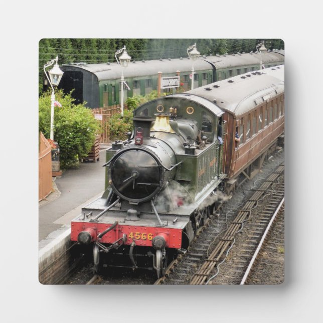 STEAM TRAINS PLAQUE (Front)