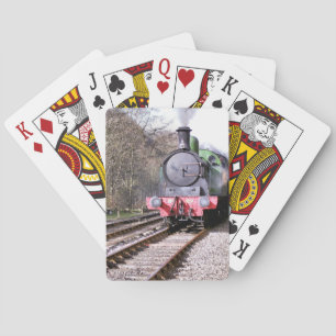 STEAM TRAINS PLAYING CARDS