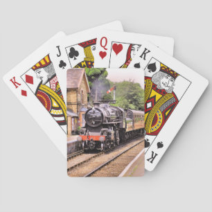 STEAM TRAINS    PLAYING CARDS