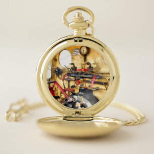 STEAM TRAINS   POCKET WATCH