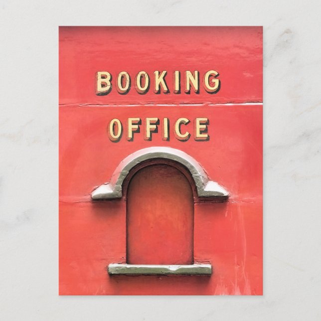 STEAM TRAINS POSTCARD (Front)