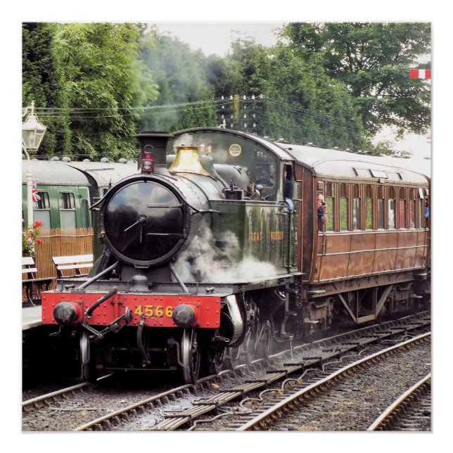 STEAM TRAINS POSTER (Front)