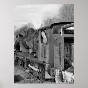 STEAM TRAINS POSTER