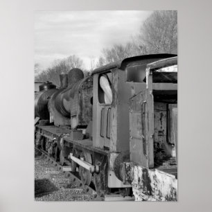 STEAM TRAINS POSTER