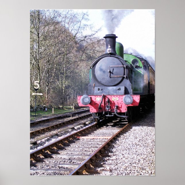 STEAM TRAINS POSTER (Front)