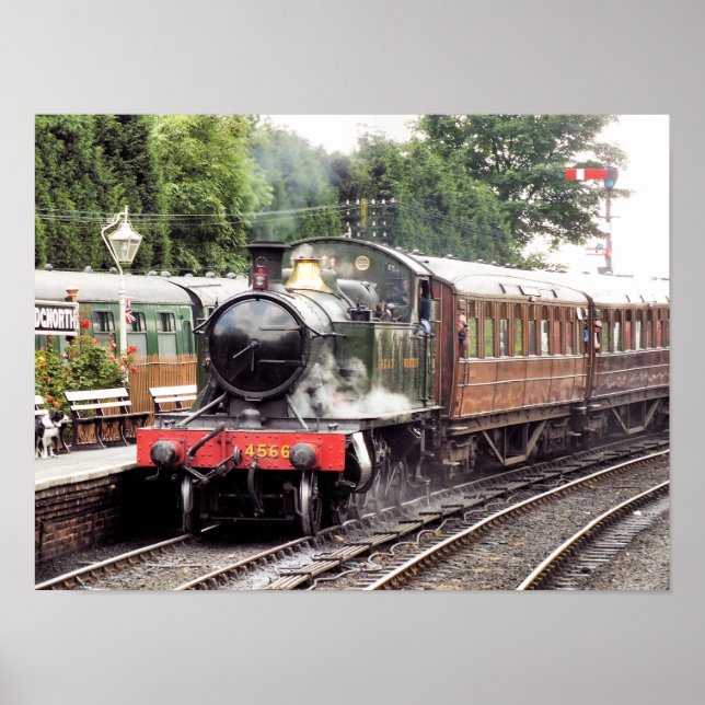 STEAM TRAINS POSTER (Front)