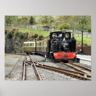 STEAM TRAINS POSTER