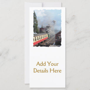 STEAM TRAINS RACK CARDS