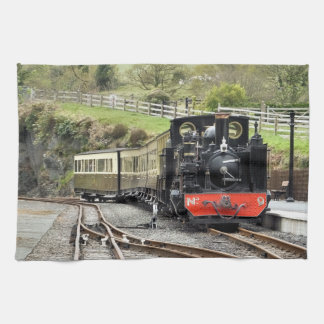 STEAM TRAINS TEA TOWEL