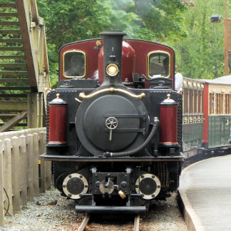 STEAM TRAINS TILE