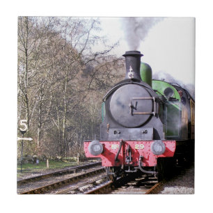 STEAM TRAINS TILE