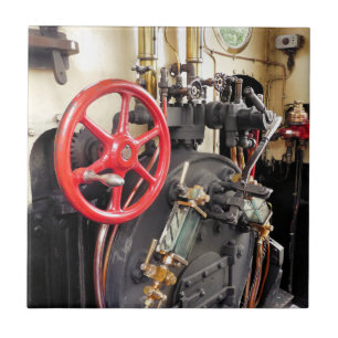 STEAM TRAINS TILE