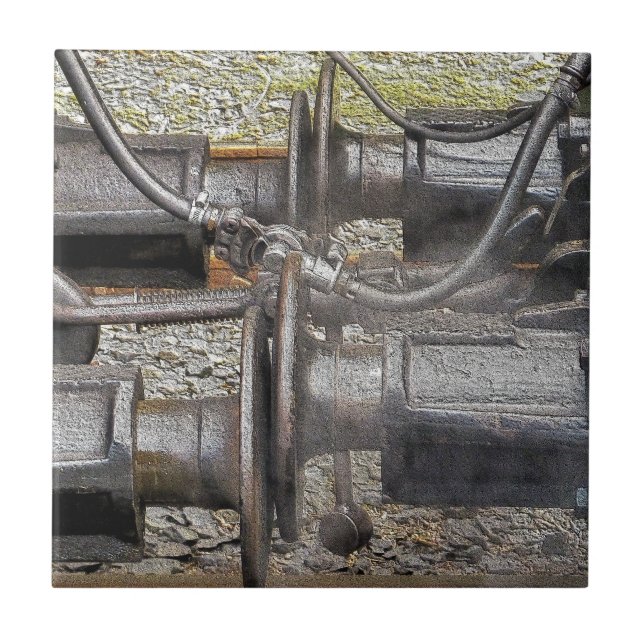 STEAM TRAINS TILE (Front)