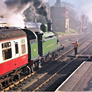 STEAM TRAINS TRAVEL MUG
