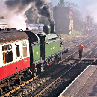 STEAM TRAINS TRAVEL MUG