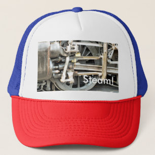 STEAM TRAINS TRUCKER HAT