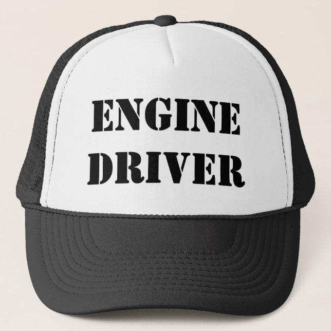 STEAM TRAINS TRUCKER HAT (Front)