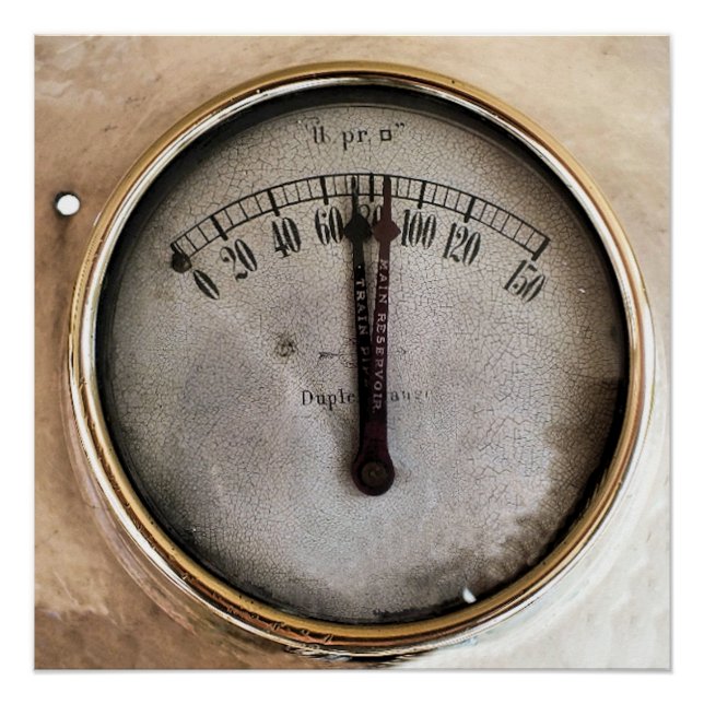 STEAM TRAINS UK POSTER (Front)