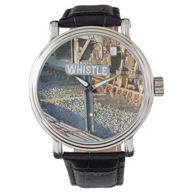 STEAM TRAINS WATCH (Front)