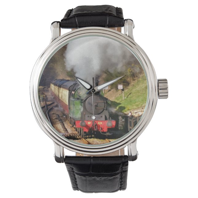 STEAM TRAINS WATCH (Front)