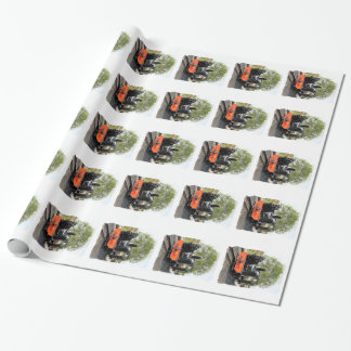 STEAM TRAINS WRAPPING PAPER