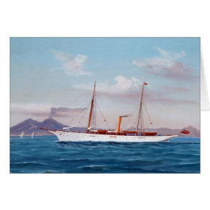 Steam Yacht SY Vanduara 1906