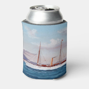 Steam Yacht SY Vanduara 1906 Can Cooler