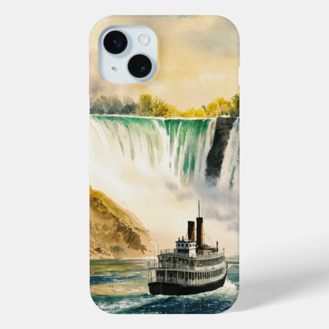 Steamboat at Niagara Falls Case-Mate iPhone Case (Back)