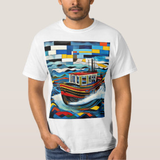 Steamboat in storm 1 T-Shirt
