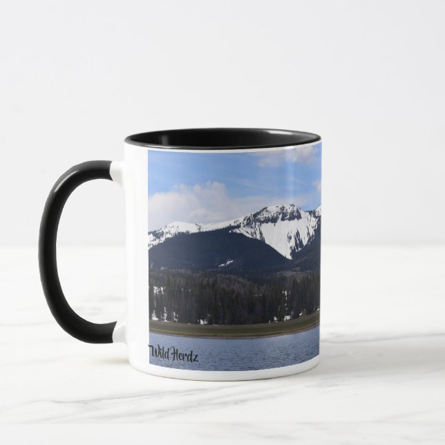 Steamboat Lake, Colorado Mug (Left)