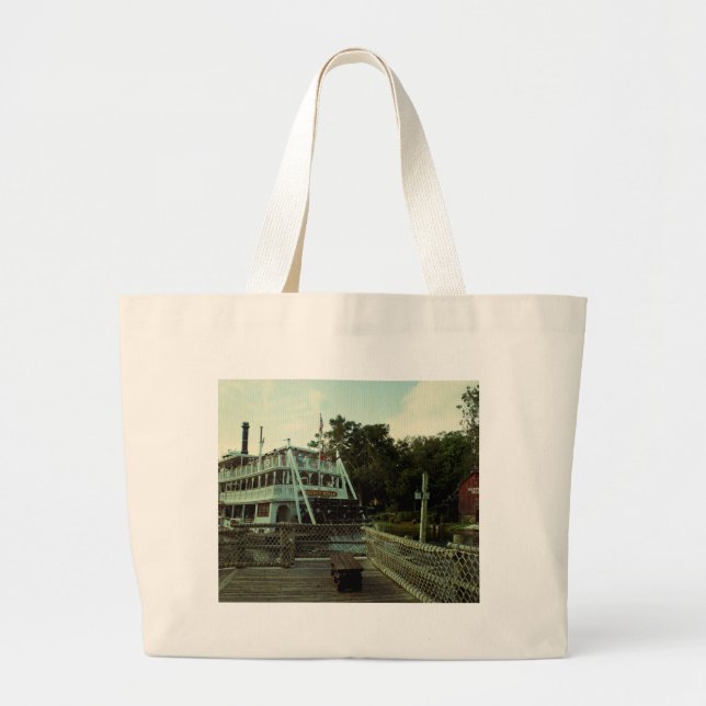 Steamboat Large Tote Bag (Front)