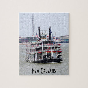 Steamboat on the Mississippi River Jigsaw Puzzle