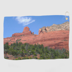 Steamboat Rock in Sedona Arizona Photography Golf Towel