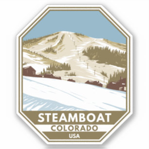 Steamboat Ski Area Winter Colorado